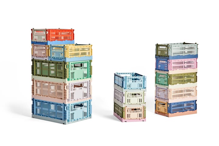 Cesta Colour Crate Mix S 17x26,5 cm, Golden yellow HAY