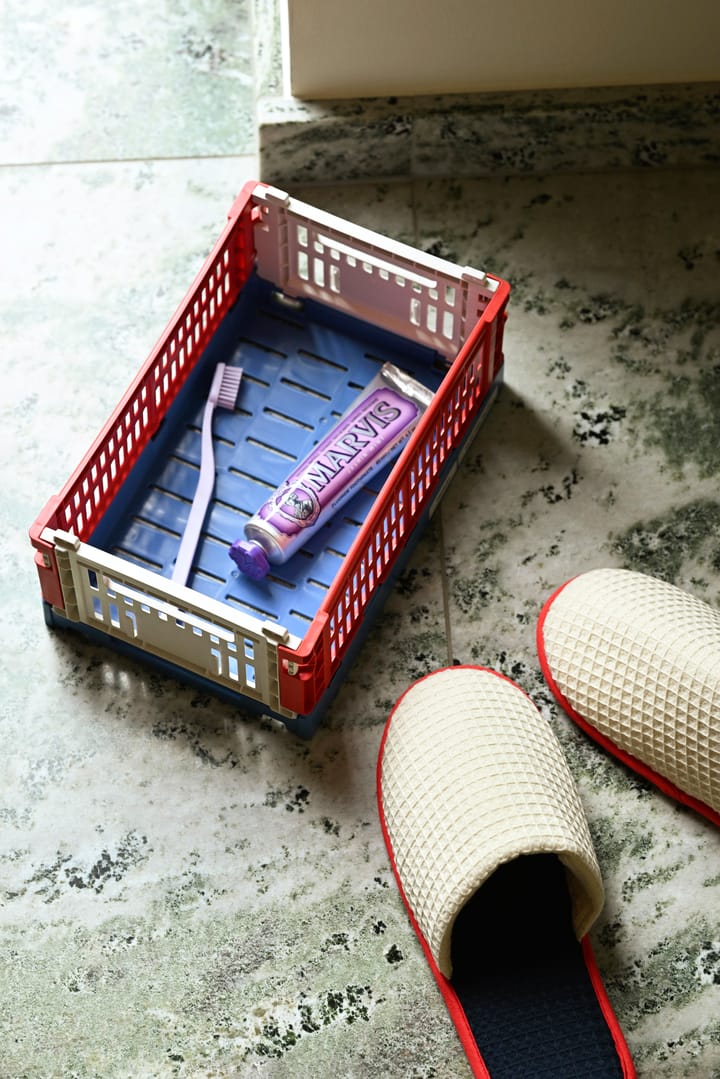 Cesta Colour Crate Mix S 17x26,5 cm, Red HAY