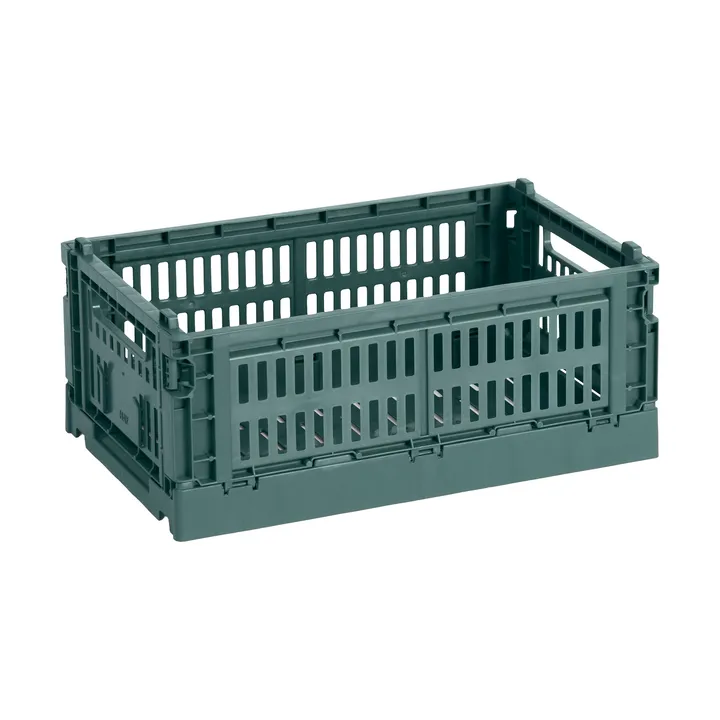 Cesta Colour Crate S 17x26,5 cm - Dark green - HAY