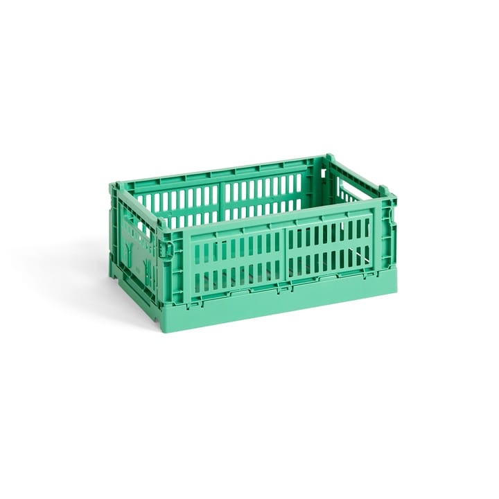 Cesta Colour Crate S 17x26,5 cm - Dark mint - HAY