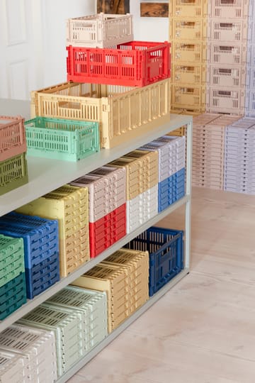 Cesta Colour Crate S 17x26,5 cm - Dark mint - HAY