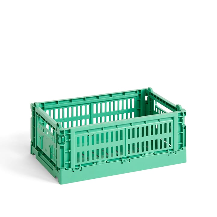 Cesta Colour Crate S 17x26,5 cm, Dark mint HAY