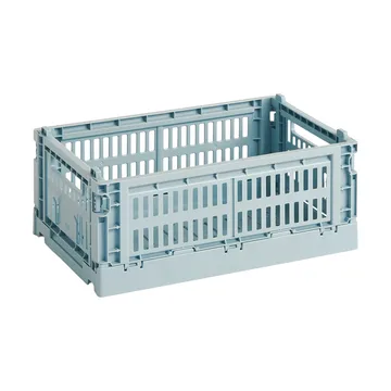 Cesta Colour Crate S 17x26,5 cm - Dusty blue - HAY