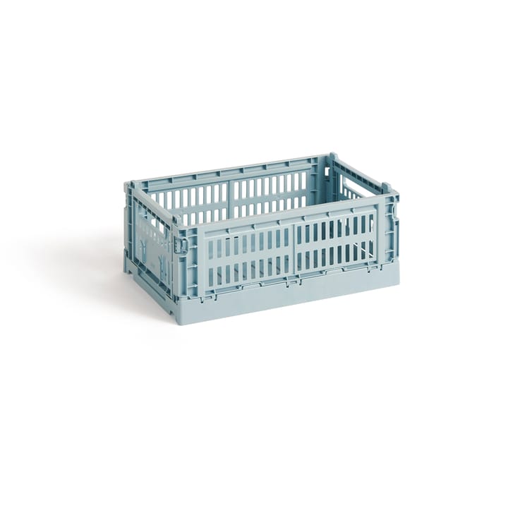 Cesta Colour Crate S 17x26,5 cm - Dusty blue - HAY