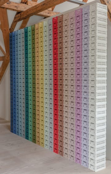 Cesta Colour Crate S 17x26,5 cm - Dusty blue - HAY