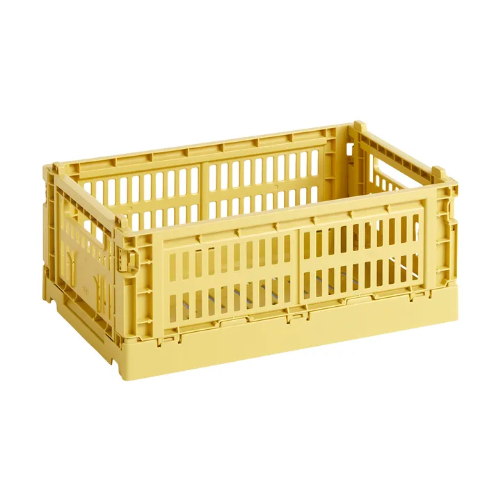 Cesta Colour Crate S 17x26,5 cm - Dusty yellow - HAY