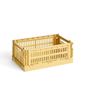 Cesta Colour Crate S 17x26,5 cm - Golden yellow - HAY