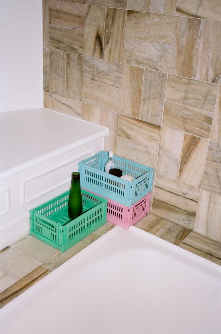 Cesta Colour Crate S 17x26,5 cm, Light blue HAY