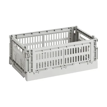 Cesta Colour Crate S 17x26,5 cm - Light grey - HAY