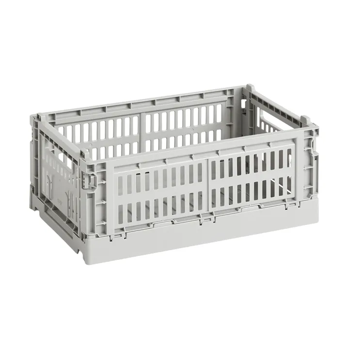 Cesta Colour Crate S 17x26,5 cm - Light grey - HAY