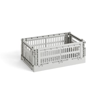 Cesta Colour Crate S 17x26,5 cm - Light grey - HAY