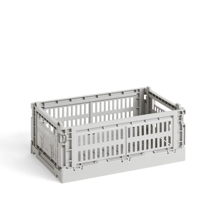 Cesta Colour Crate S 17x26,5 cm - Light grey - HAY