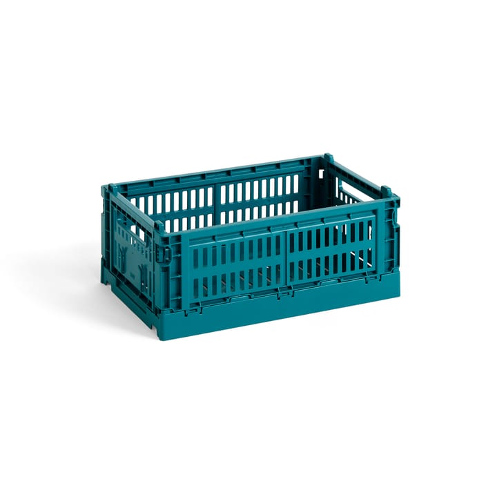 Cesta Colour Crate S 17x26,5 cm - Ocean green - HAY