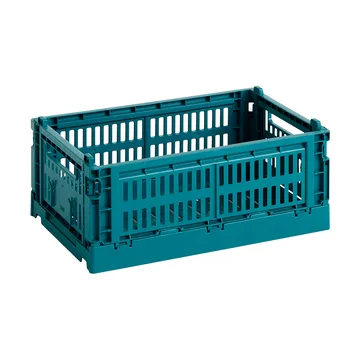 Cesta Colour Crate S 17x26,5 cm - Ocean green - HAY
