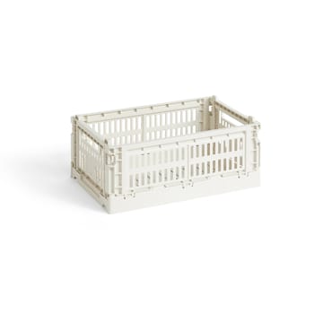 Cesta Colour Crate S 17x26,5 cm - Off-white - HAY