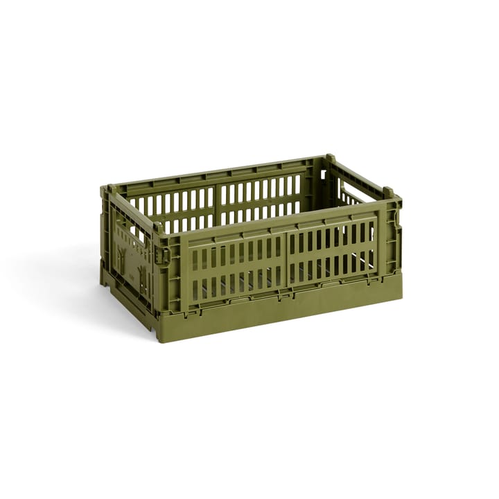 Cesta Colour Crate S 17x26,5 cm, Olive HAY