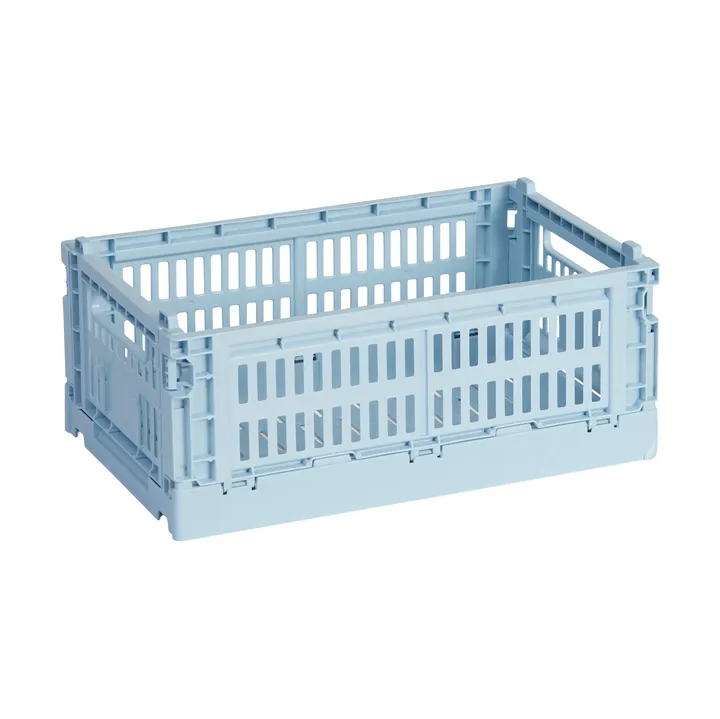 Cesta Colour Crate S 17x26,5 cm - Soft blue - HAY