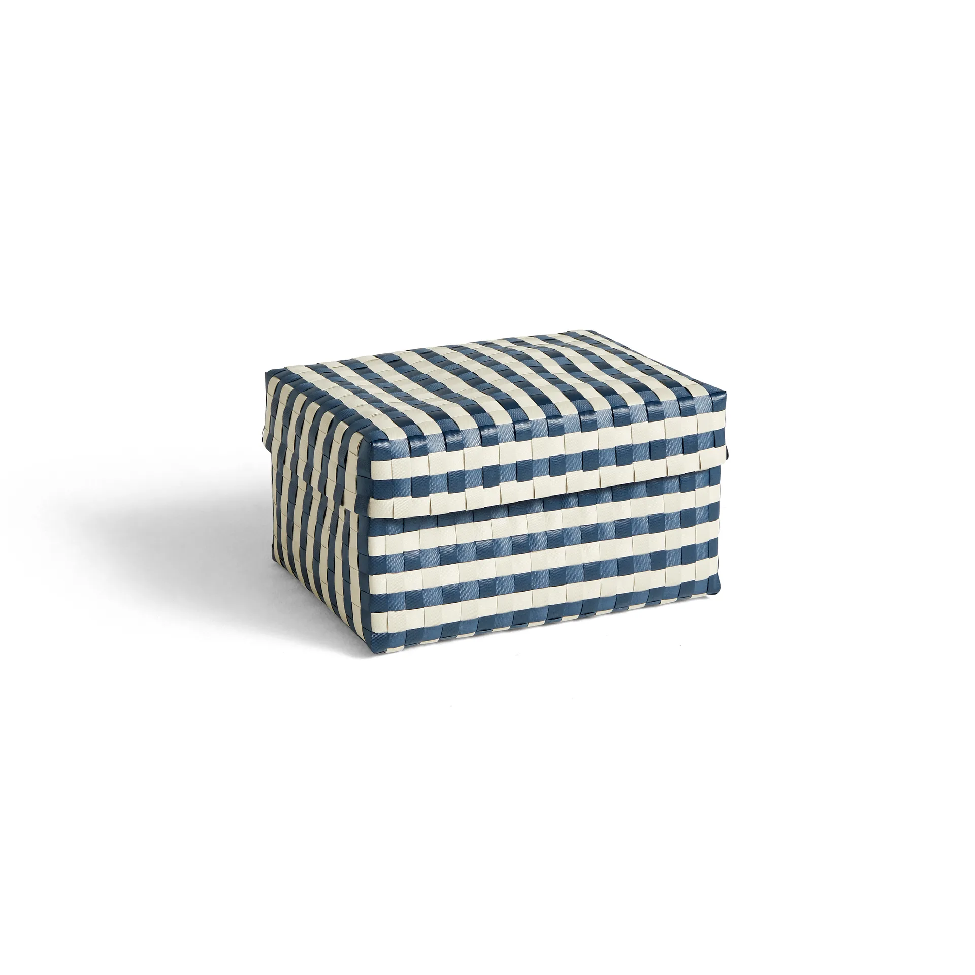 Cesta Maxim Stripe Box M 24x33,5 cm, azul-arena HAY