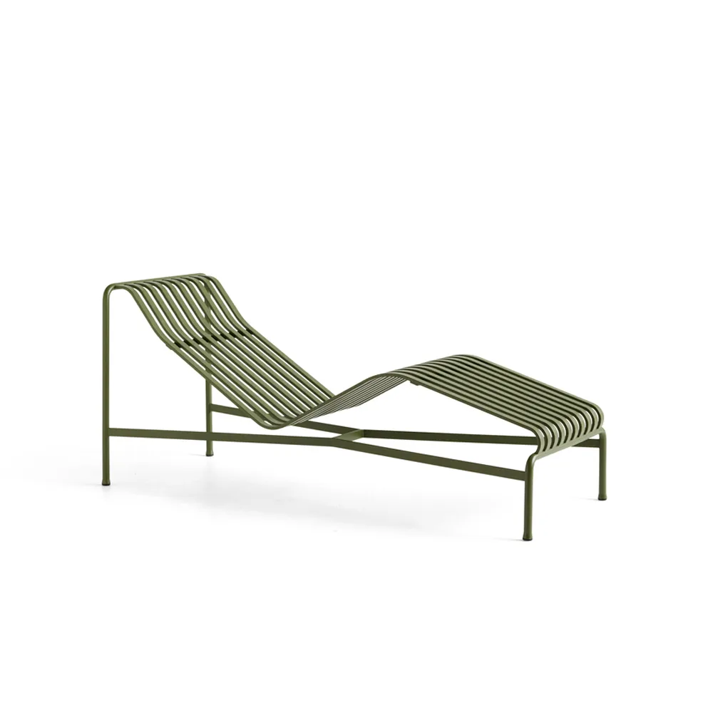 Chaise longue Palissade, Olive HAY