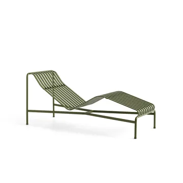 Chaise longue Palissade - Olive - HAY