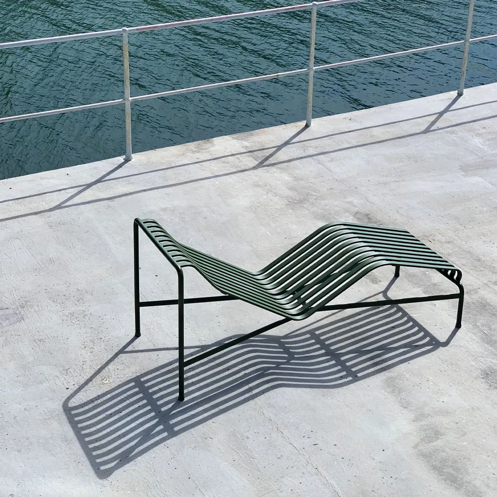 Chaise longue Palissade, Olive HAY