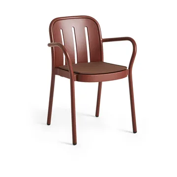 Cojín de asiento Deville - Iron red, 42x39,8 cm - HAY