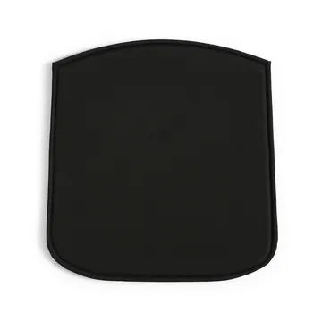 Cojín de asiento Deville - Negro, 42x39,8 cm - HAY