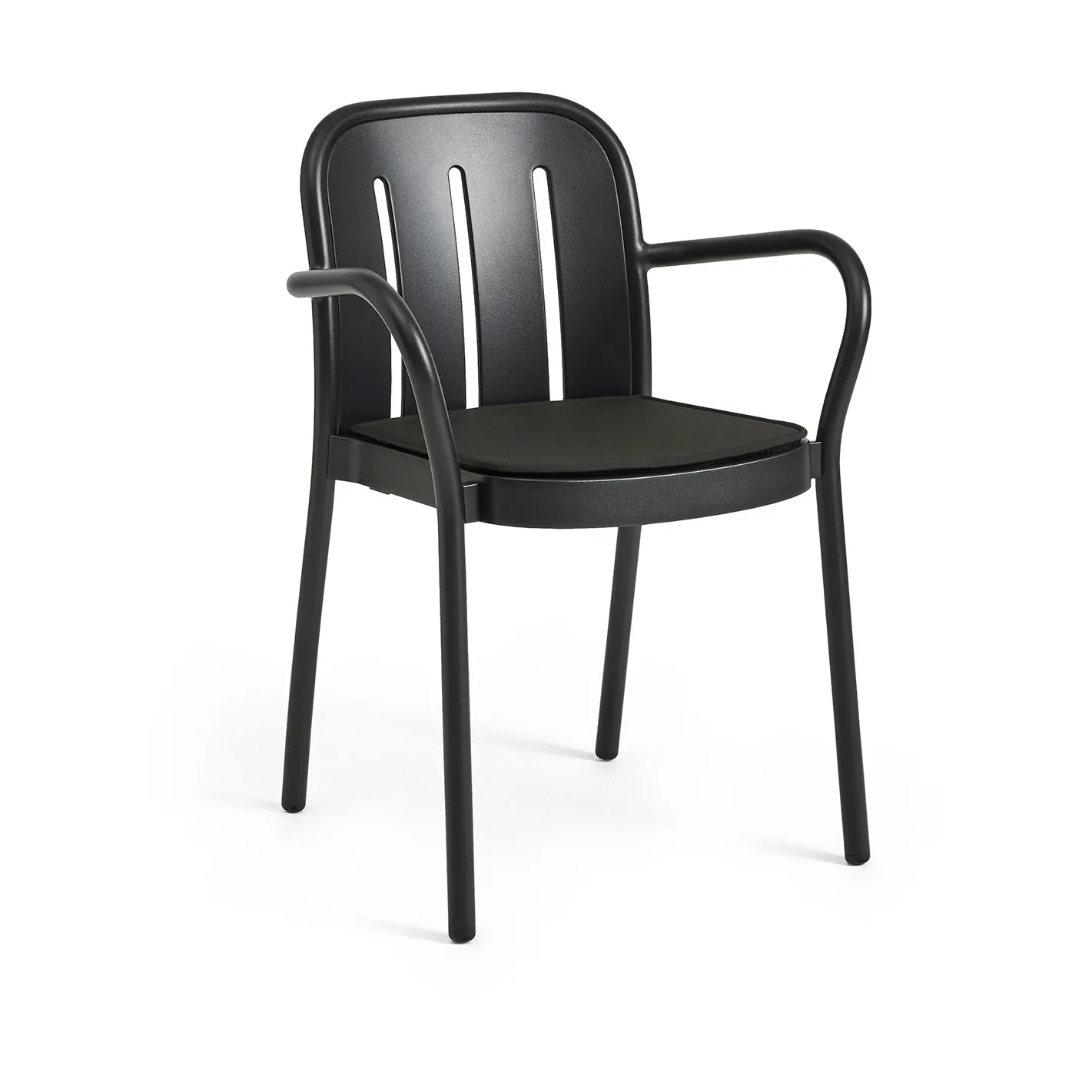 Cojín de asiento Deville, Negro, 42x39,8 cm HAY