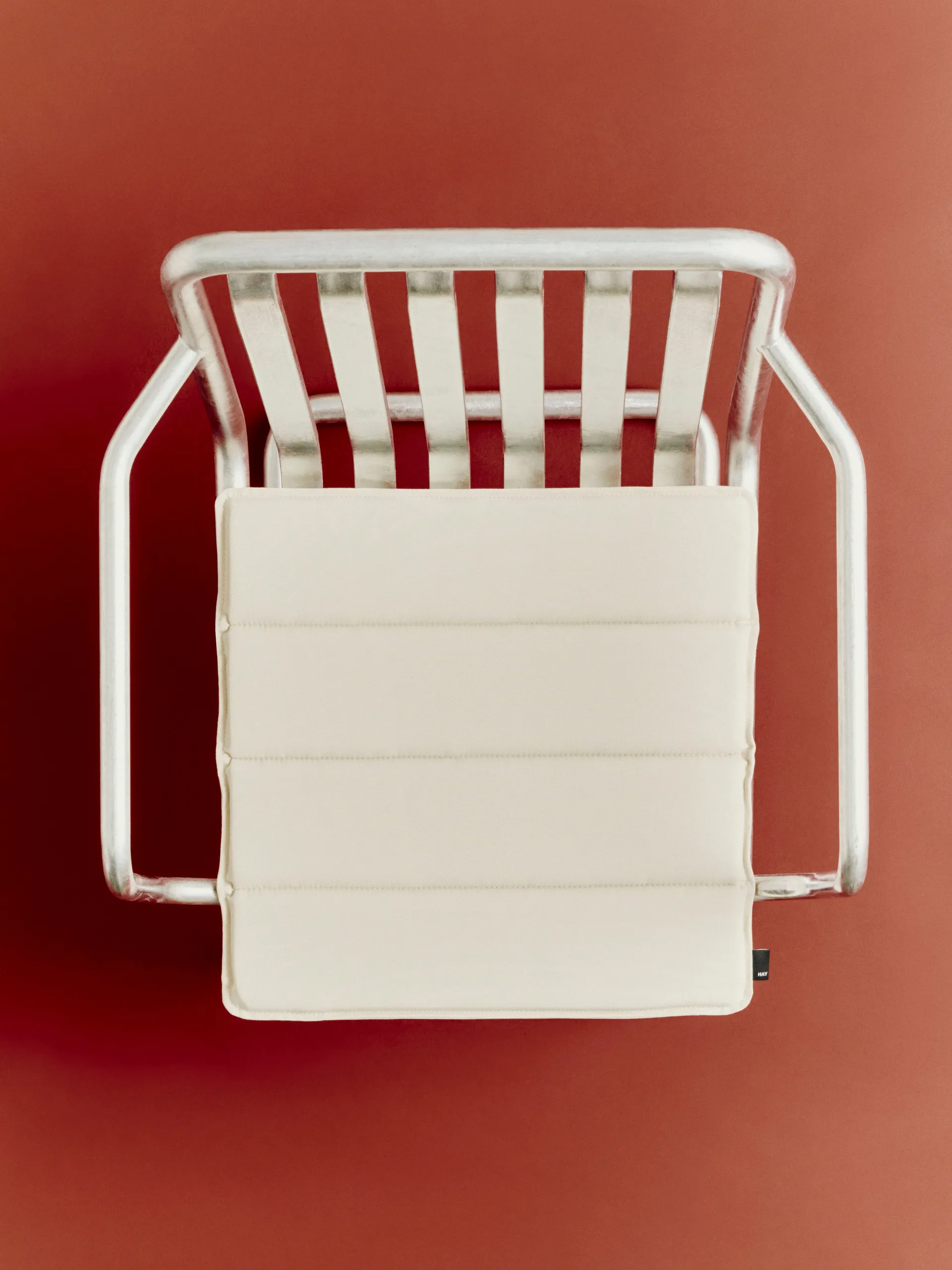 Cojín de asiento Terrazza, Cream white, 40x40 cm HAY