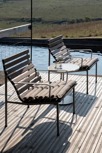 Cojín de asiento Traverse Quilted Lounge Chair/Armchair - Beige arena - HAY