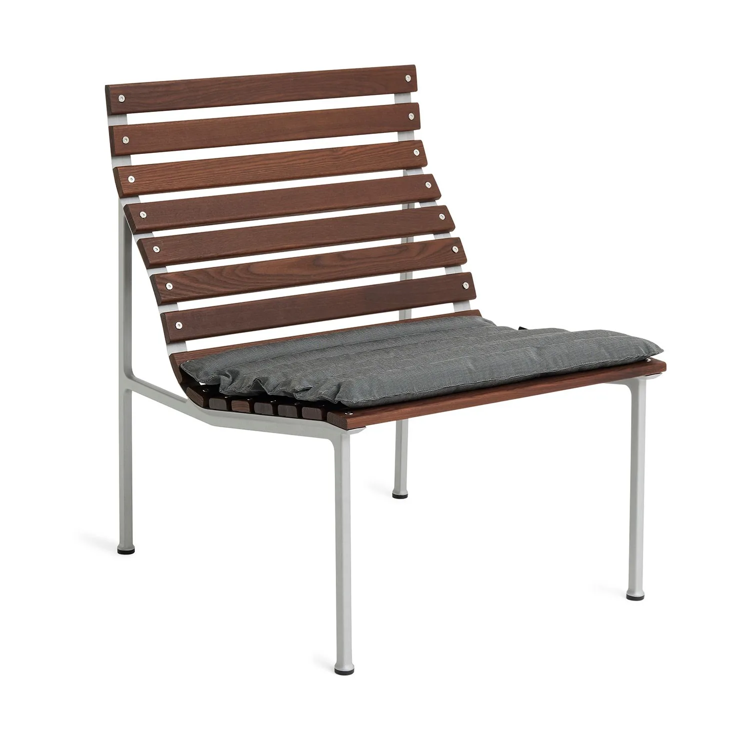 Cojín de asiento Traverse Quilted Lounge Chair/Armchair, Pimienta negra HAY