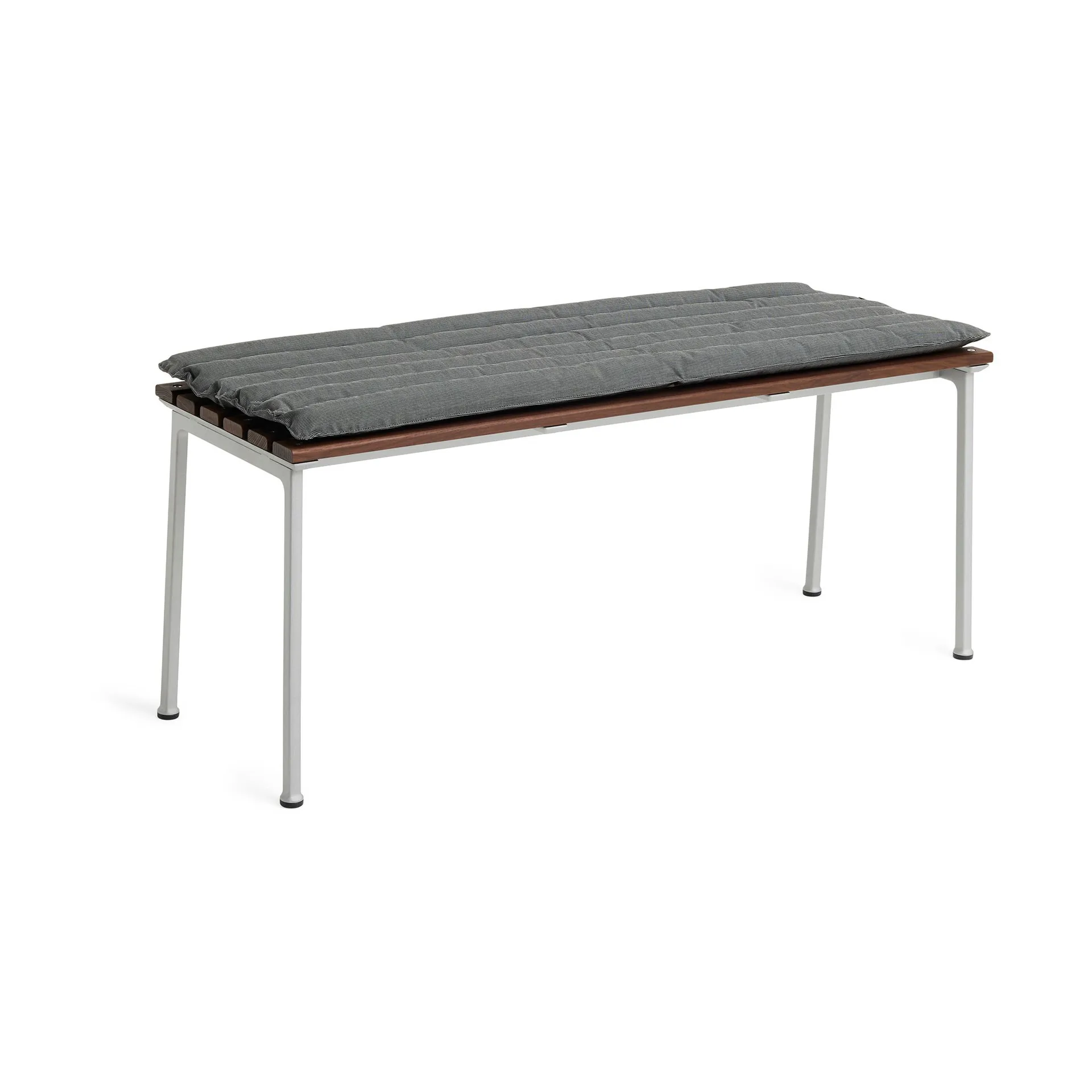 Cojín de banco Traverse Quilted Bench 114/Dining Bench, Pimienta negra HAY