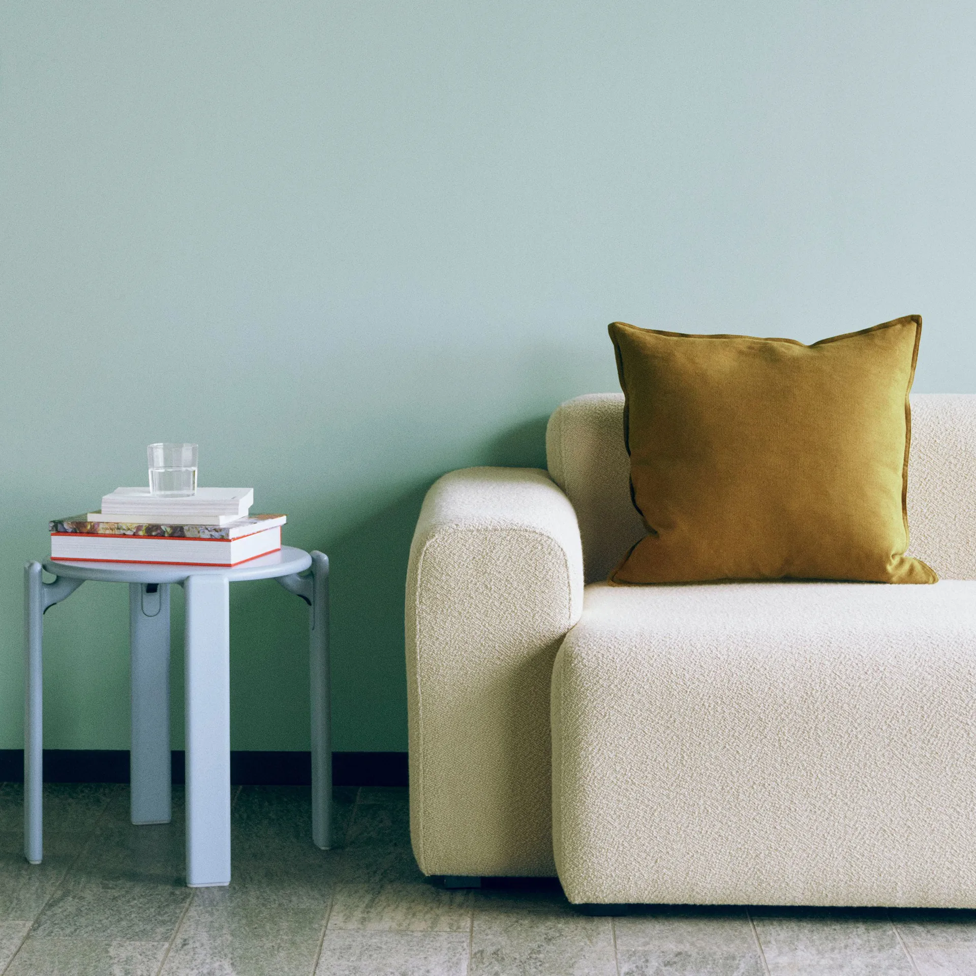 Cojín Linen 50x50 cm, Olive HAY