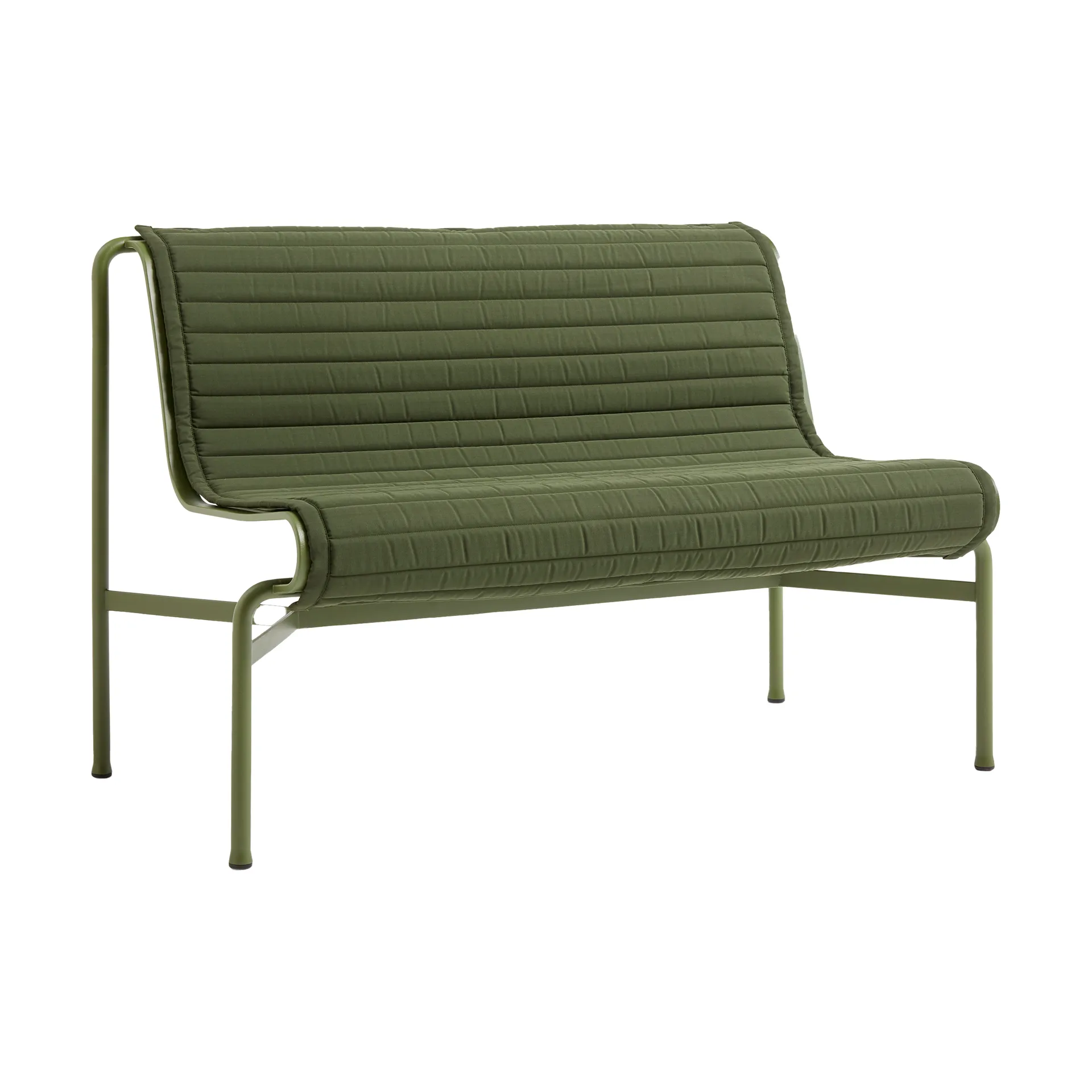 Cojín Palissade Quilted, Olive, para Dining banco HAY