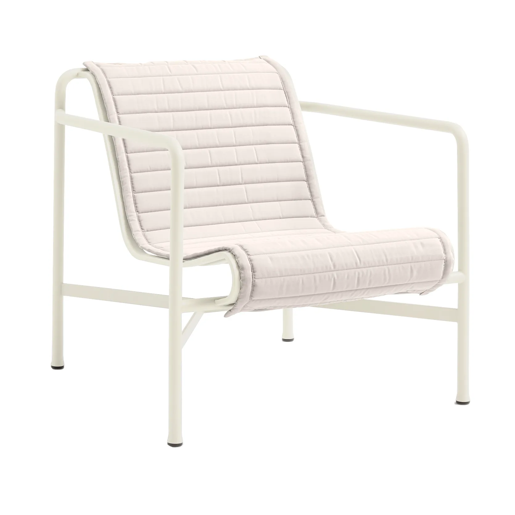 Cojín Palissade Quilted, Sky grey, para sillón lounge low HAY