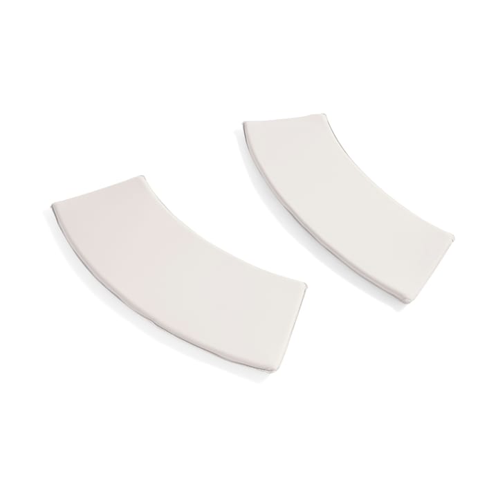 Cojín para banco de parque in-in 2 piezas Palissade Dining   - Cream white - HAY