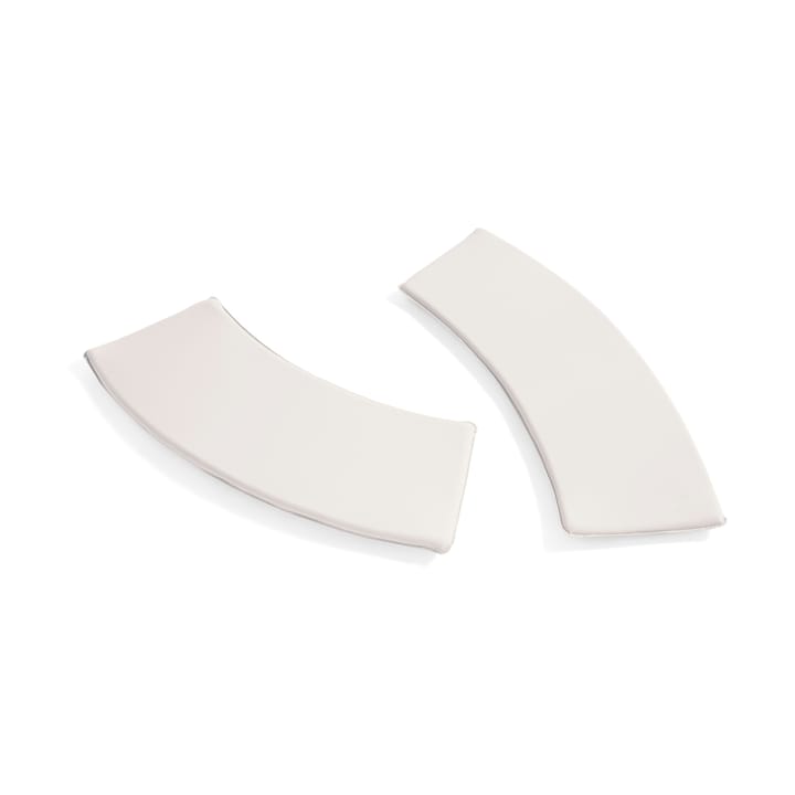 Cojín para banco de parque in-out 2 piezas Palissade Dining   - Cream white - HAY