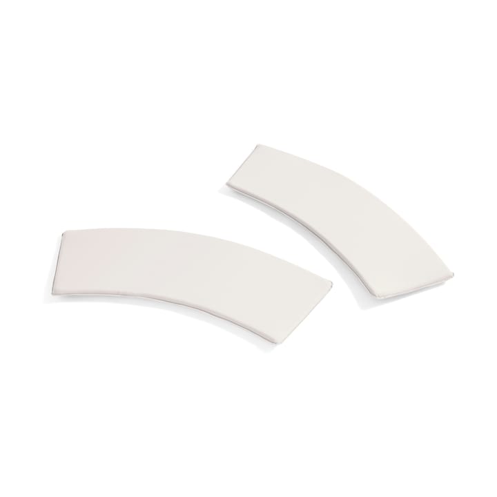 Cojín para banco de parque out-out 2 piezas Palissade Dining   - Cream white - HAY