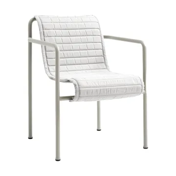 Cojín para silla con reposabrazos Palissade Dining Quilted - Sky grey - HAY