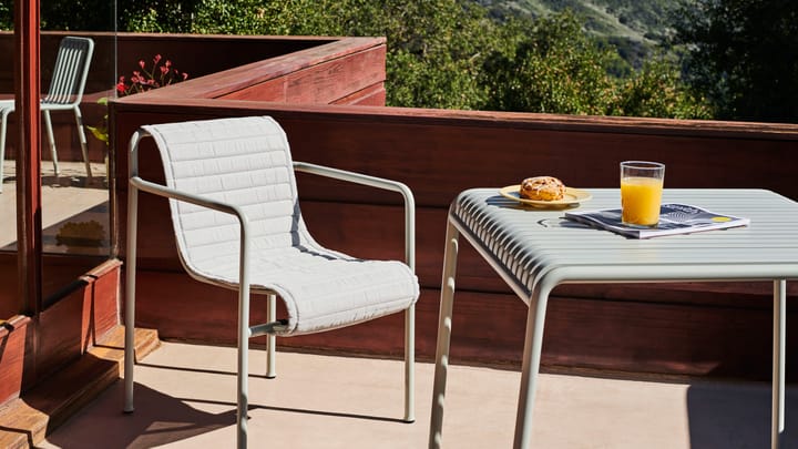 Cojín para silla con reposabrazos Palissade Dining Quilted  , Sky grey HAY