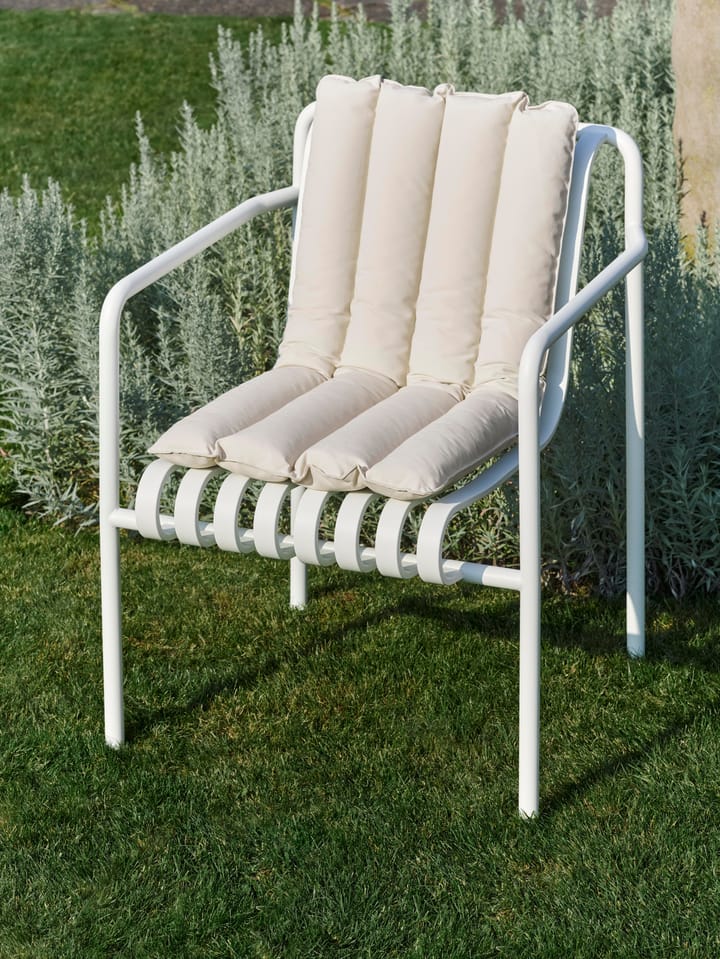 Cojín para silla con reposabrazos Palissade Dining Soft Quilted  , Cream white HAY