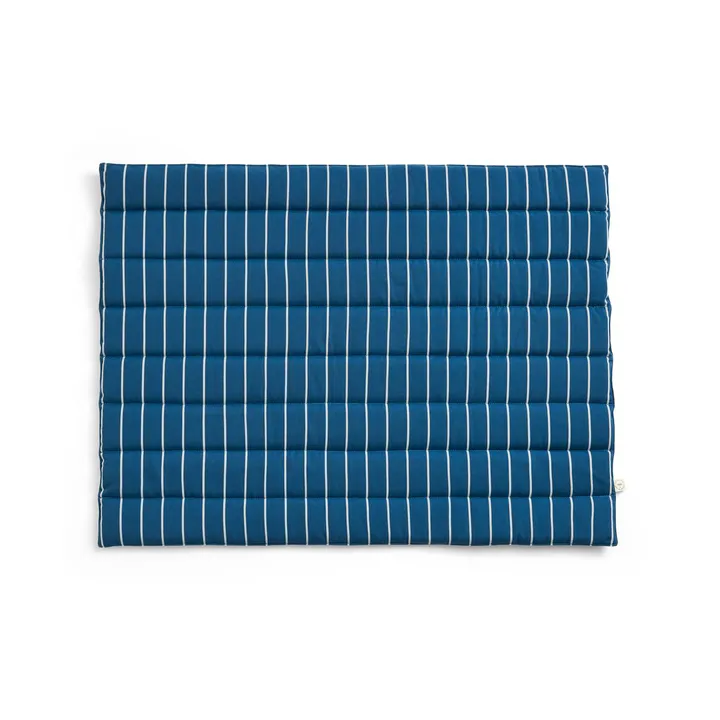 Cojín para sofá Outdoor Market - Blue-beige, 2 plazas - HAY