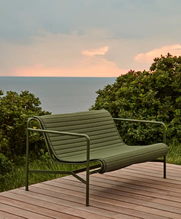 Cojín para sofá Palissade Lounge Quilted   - Olive, para sofá lounge - HAY