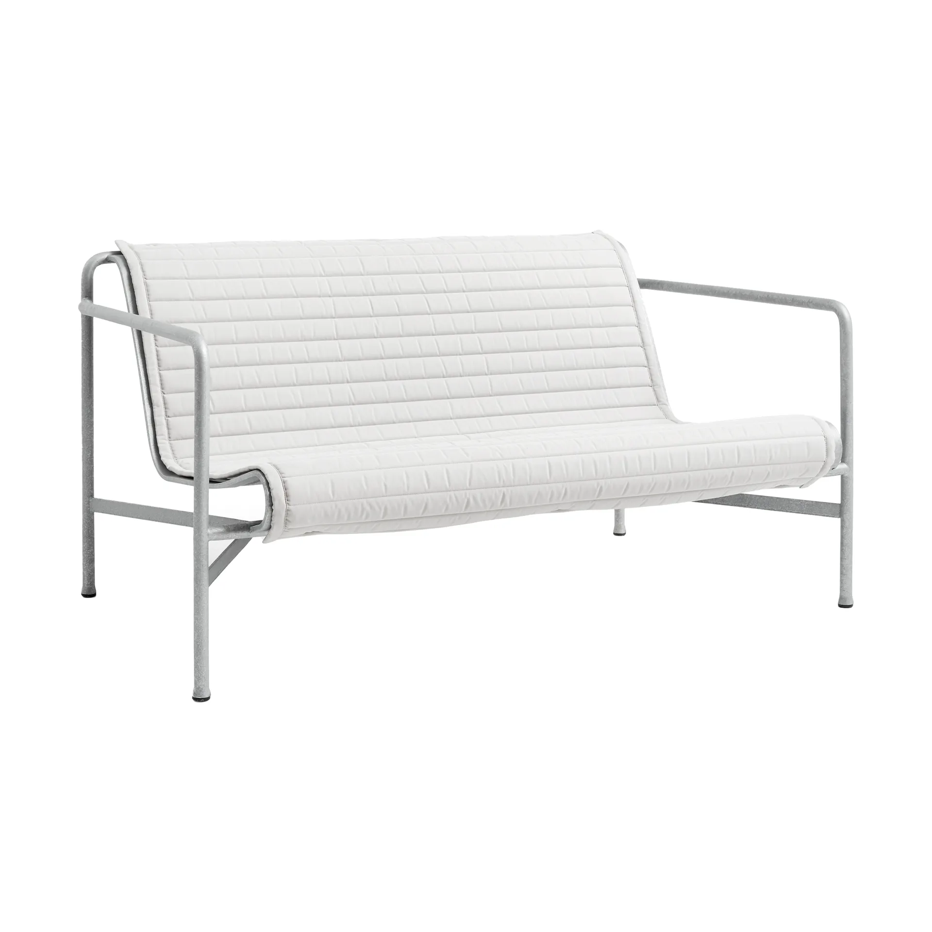 Cojín para sofá Palissade Lounge Quilted, Sky grey, para sofá lounge HAY