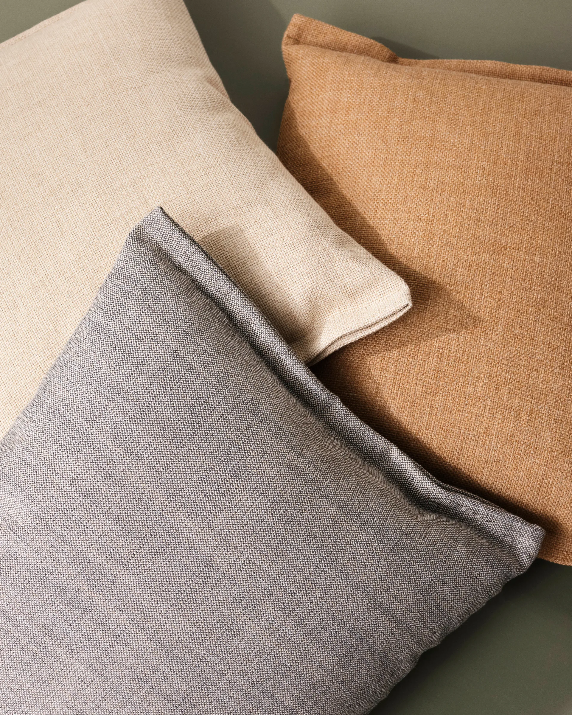 Cojín Plica estructura 55x60 cm, Camel HAY