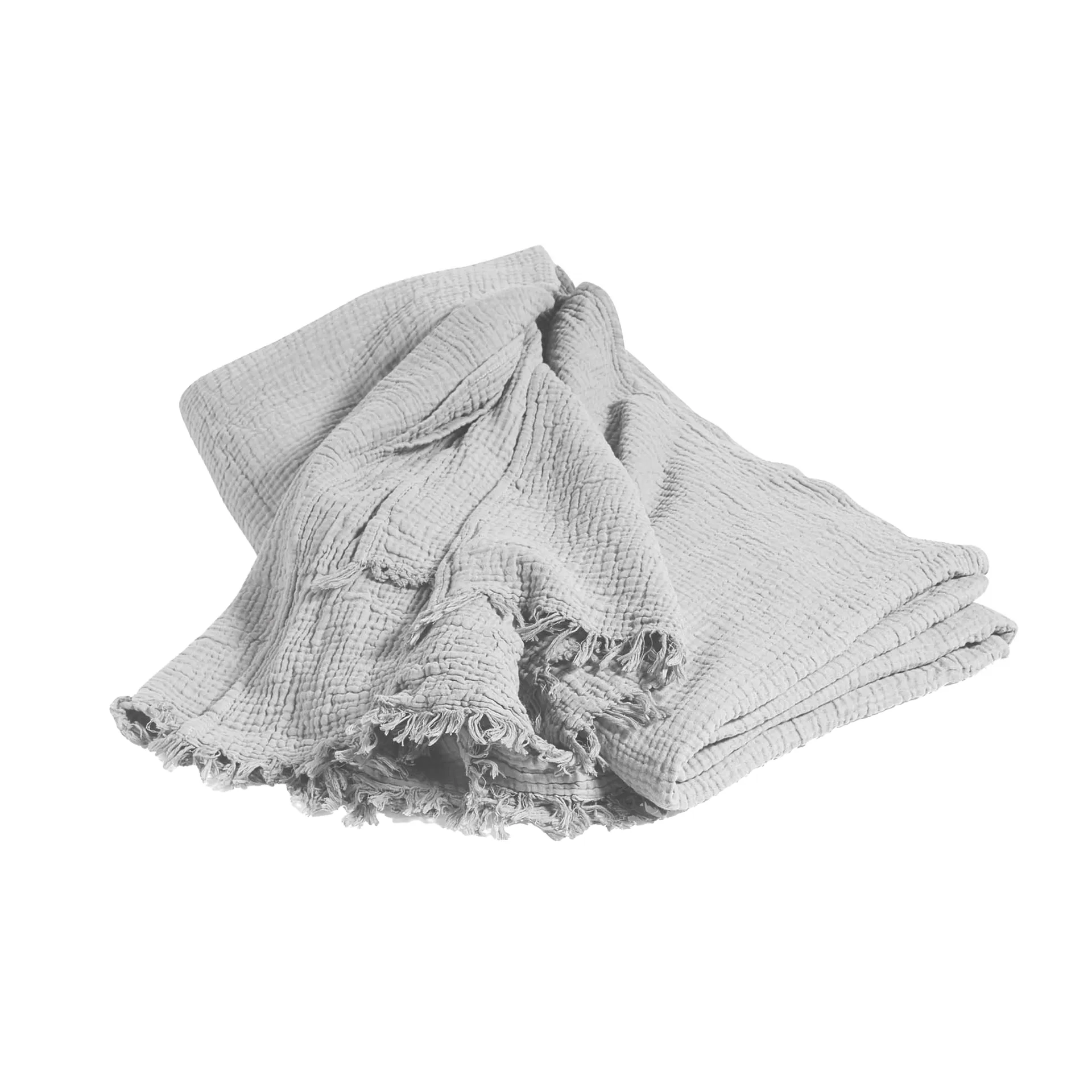 Colcha de cama Crinkle 260x260 cm, Cool grey HAY