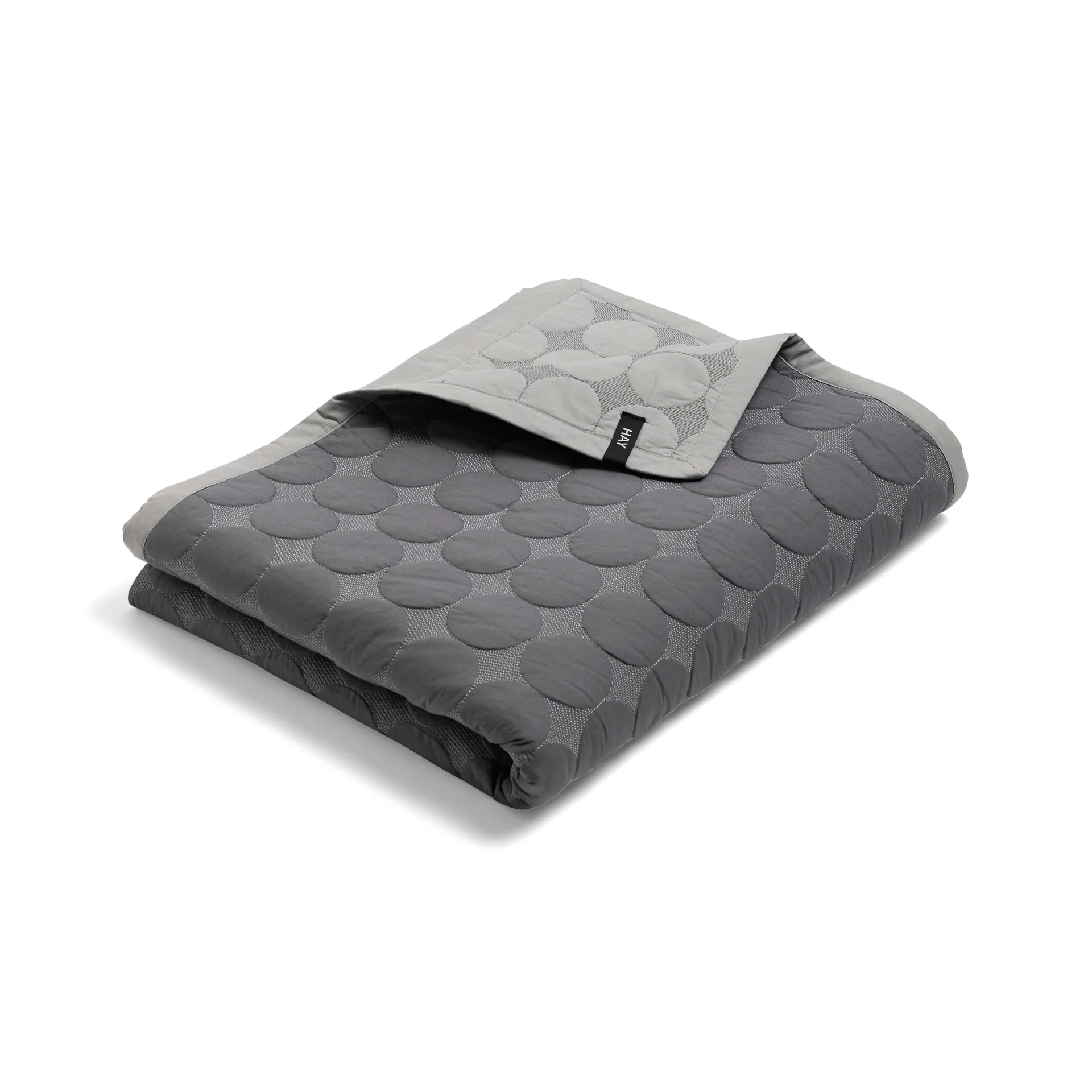 Colcha Mega Dot 195 x 245 cm, Dark Grey HAY