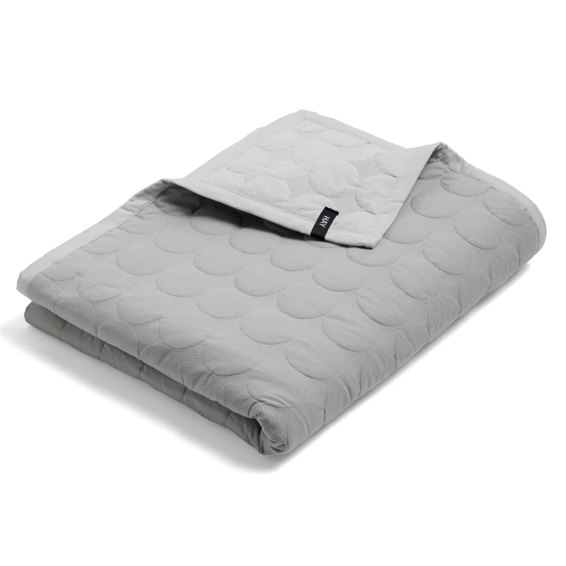 Colcha Mega Dot 260 x 260 cm, Light grey HAY