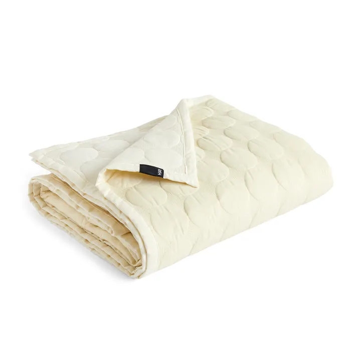 Colcha Mega Dot organic 195 x 245 cm - Ivory - HAY
