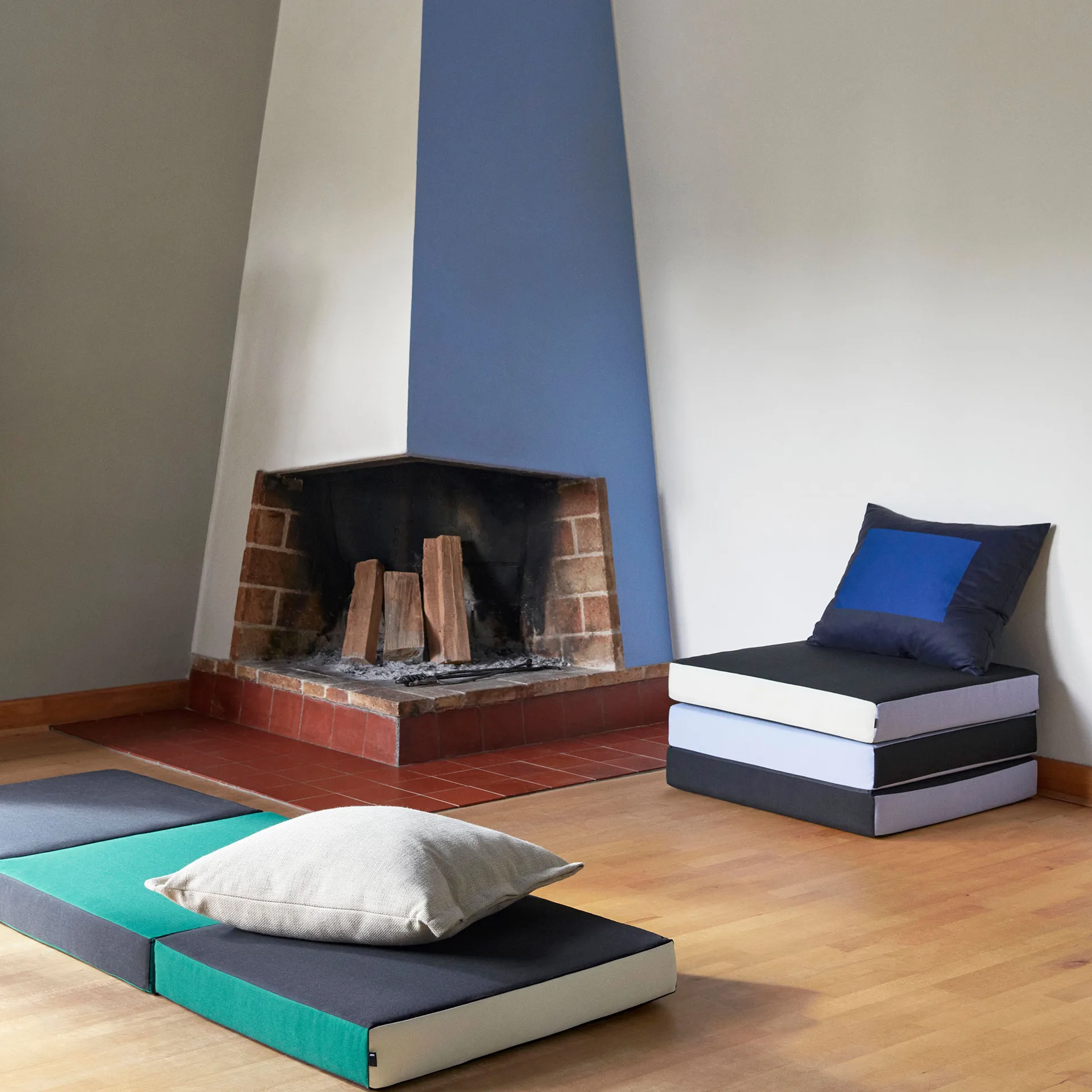 Colchón 3 Fold 70x195 cm, Green HAY